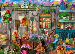 Bluebird Puzzle Jason Taylor - Outils de Jardin sur la Clotûre* Déco Et Objets|Forêts, Fleurs Et Jardins