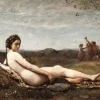 Grafika Kids Jean-Baptiste-Camille Corot : Repose, 1860*Enfant Art|Dès 6 Ans : 50 À 100 Pièces