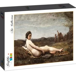 Grafika Kids Jean-Baptiste-Camille Corot : Repose, 1860*Enfant Art|Dès 6 Ans : 50 À 100 Pièces