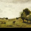 Grafika Kids Jean-Baptiste-Camille Corot : Vue près d'Epernon, 1850-1860*Enfant Art|Dès 6 Ans : 50 À 100 Pièces