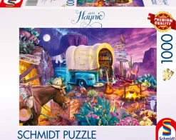 Schmidt Spiele Jeff Haynie - Camping au Far West* Déco Et Objets|Soleil, Lune