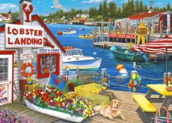 Bluebird Puzzle Joelle McIntyre - Lobster Landing* Bateaux|Mers Et Océans