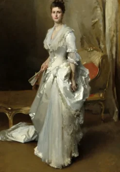 Grafika Kids John Singer Sargent - John Singer Sargent : Margaret Stuyvesant Rutherfurd White (Mrs. Henry White), 1883*Enfant Art|Dès 6 Ans : 50 À 100 Pièces