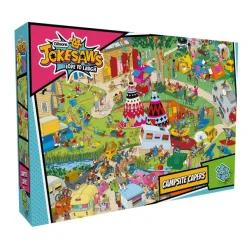 Gibsons Jokesaws : Camping Capers*Femme Humour, Satire Et Wasgij|Hommes Et Femmes