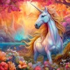 Enjoy Puzzle Jolie Licorne Enchantée* Forêts, Fleurs Et Jardins|De 1 000 Pièces