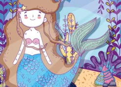 Bluebird Puzzle Jolie Petite Sirène*Enfant Puzzles Pour Enfants|Dès 4 Ans : 21 À 30 Pièces