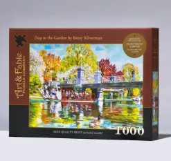 Art & Fable Puzzle Company Journée au Jardin* Villes Et Villages|Art