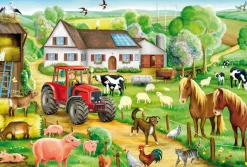 Schmidt Spiele Joyeuse ferme*Enfant Puzzles Pour Enfants