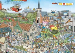 Jumbo JVH RETRAITE INSULAIRE (1000 PIÈCES)*Femme Humour, Satire Et Wasgij|De 1 000 Pièces