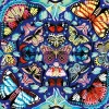Galison Kaleido-Papillons - Puzzle Familial de 500 Pièces* Carré|De 500 À 999 Pièces