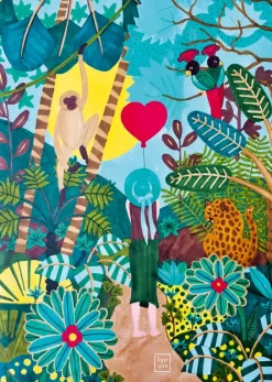 Pieces & Peace Kamyira - Jungle Heart* Oiseaux|Animaux De La Forêt