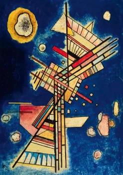 Bluebird Puzzle Kandinsky Vassily - Vassily Kandinsky - Dunkle Kühle (Fraîcheur sombre), 1927* Art|De 1 000 Pièces