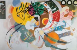 Bluebird Puzzle Kandinsky Vassily - Kandinsky - Courbe dominante, 1936* Art|De 1 000 Pièces