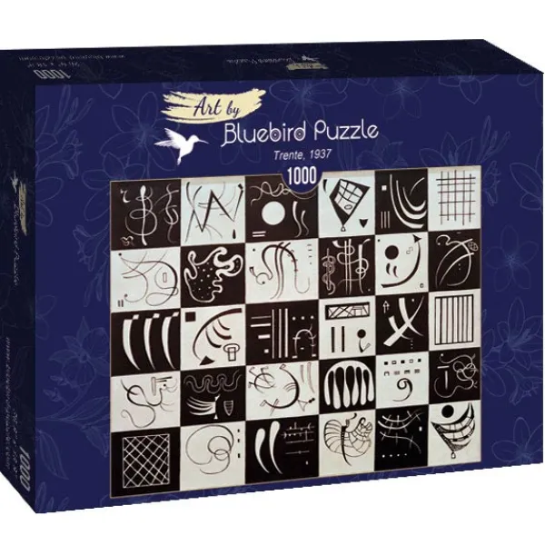 Bluebird Puzzle Kandinsky Vassily - Kandinsky - Trente, 1937* Art|De 1 000 Pièces