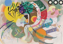DToys Kandinsky Vassily - Vassily Kandinsky - Dominant Curve* Art|De 1 000 Pièces