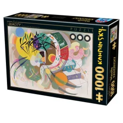 DToys Kandinsky Vassily - Vassily Kandinsky - Dominant Curve* Art|De 1 000 Pièces