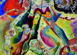 DToys Kandinsky Vassily - Kandinsky Vassily: Painting with Red Spot* Art|De 1 000 Pièces