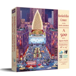 SunsOut Kathy Jakobsen - Rockerfeller Center* Villes Et Villages|Monuments