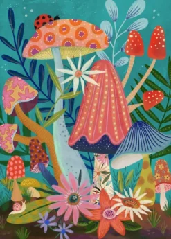 Pieces & Peace Kenzie Elston - Bosquet de la Forêt* Forêts, Fleurs Et Jardins|De 500 À 999 Pièces