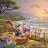 Schmidt Spiele Kinkade Thomas - Thomas Kinkade - Donald & Daisy*Enfant Puzzles Pour Enfants|De 1 000 Pièces