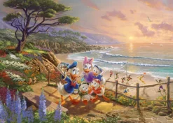 Schmidt Spiele Kinkade Thomas - Thomas Kinkade - Donald & Daisy*Enfant Puzzles Pour Enfants|De 1 000 Pièces