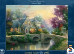 Schmidt Spiele Kinkade Thomas - Thomas Kinkade : Crépuscule* De 3 000 Pièces|De 3 000 Pièces
