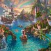 Schmidt Spiele Kinkade Thomas - Thomas Kinkade, Disney - Peter Pan*Enfant Puzzles Pour Enfants|De 1 000 Pièces