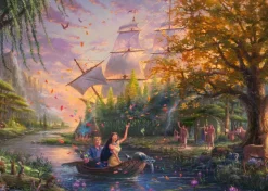 Schmidt Spiele Kinkade Thomas - Thomas Kinkade - Disney - Pocahontas*Enfant Puzzles Pour Enfants|De 1 000 Pièces