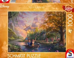 Schmidt Spiele Kinkade Thomas - Thomas Kinkade - Disney - Pocahontas*Enfant Puzzles Pour Enfants|De 1 000 Pièces