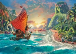 Schmidt Spiele Kinkade Thomas - Moana - Vaiana*Enfant Puzzles Pour Enfants|De 1 000 Pièces