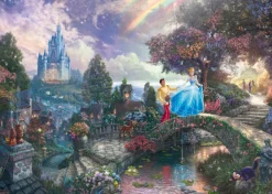 Schmidt Spiele Kinkade Thomas - Thomas Kinkade - Cendrillon*Enfant Puzzles Pour Enfants|De 1 000 Pièces
