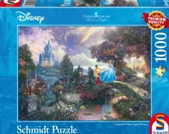 Schmidt Spiele Kinkade Thomas - Thomas Kinkade - Cendrillon*Enfant Puzzles Pour Enfants|De 1 000 Pièces