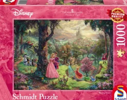 Schmidt Spiele Kinkade Thomas - Thomas Kinkade - Disney, La Belle au Bois Dormant*Enfant Puzzles Pour Enfants|De 1 000 Pièces