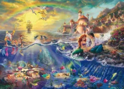 Schmidt Spiele Kinkade Thomas - Thomas Kinkade - Ariel La Petite Sirène*Enfant Puzzles Pour Enfants|De 1 000 Pièces