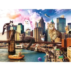Trefl Kittens in New York*Femme Chats|Humour, Satire Et Wasgij