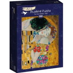 Bluebird Puzzle Klimt Gustav - Gustave Klimt - The Kiss (detail), 1908* Art|De 1 000 Pièces
