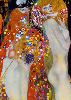 Bluebird Puzzle Klimt Gustav - Gustave Klimt - Water Serpents II, 1907* Art|De 1 000 Pièces