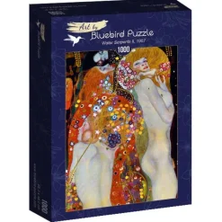 Bluebird Puzzle Klimt Gustav - Gustave Klimt - Water Serpents II, 1907* Art|De 1 000 Pièces