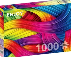 Enjoy Puzzle Knitting Rainbows* Déco Et Objets|Art