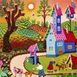 Alipson Puzzle Koday - Poppie Garden* Déco Et Objets|Villes Et Villages