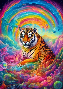 Enjoy Puzzle Là où Règnent les Tigres* Tigres|Animaux Sauvages