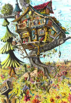 Grafika La Cabane Perchée* Cottages Et Châlets|Forêts, Fleurs Et Jardins