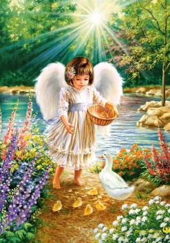 Castorland La Chaleur d'un Ange*Femme Anges