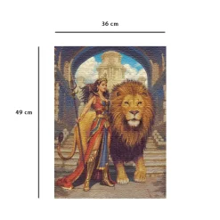 Nathan La Dompteuse de Lions (Collection Fantastique)* Animaux Sauvages|De 500 À 999 Pièces