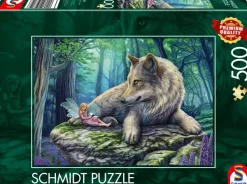 Schmidt Spiele La Fée et son Loup*Femme Loups|Animaux De La Forêt