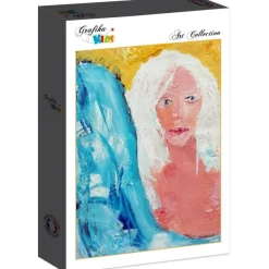 Grafika Kids La Jeune Femme aux Cheveux Blancs*Femme Hommes Et Femmes|Art