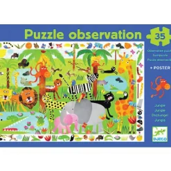 Djeco La Jungle*Enfant Puzzles Pour Enfants