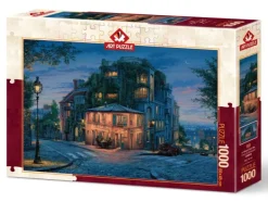 Art Puzzle La Maison Rose Blue* Rétros Et Nostalgie|Villes Et Villages