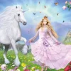 Schmidt Spiele La princesse des licornes*Enfant Animaux Fantastiques|Puzzles Pour Enfants