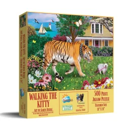 SunsOut La Promenade du Tigre*Femme Chats|Animaux Sauvages